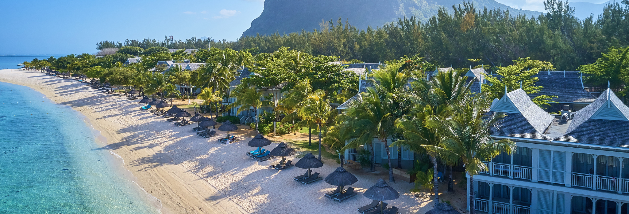 strandnära hotell på vackra mauritius